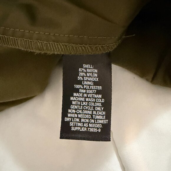 Worthington Pull-On Tapered Trousers (Battalion Olive) - Picture 8 of 8